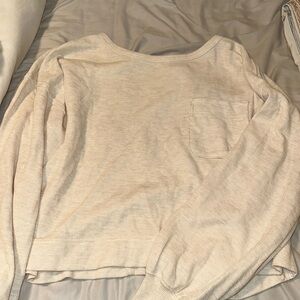 Aerie cropped lounge top